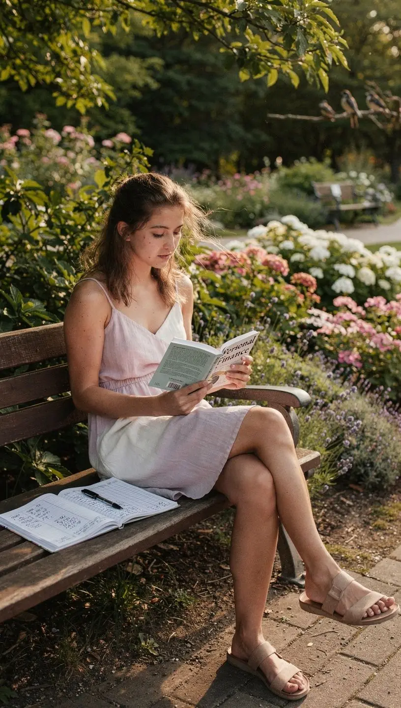 Илюстрация на стъпка по стъпка ръководство за финансово управление.