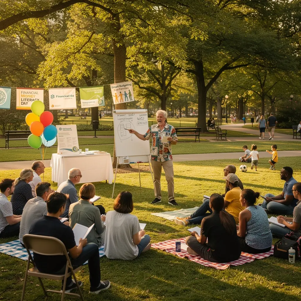 Планиране на домашен бюджет с помощта на цветни графики и таблици.